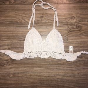Crochet crop top